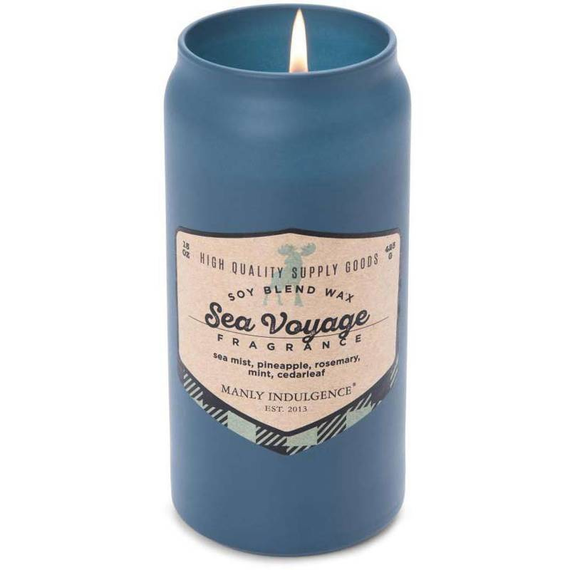 Candela profumata di soia per uomo Sea Voyage Colonial Candle