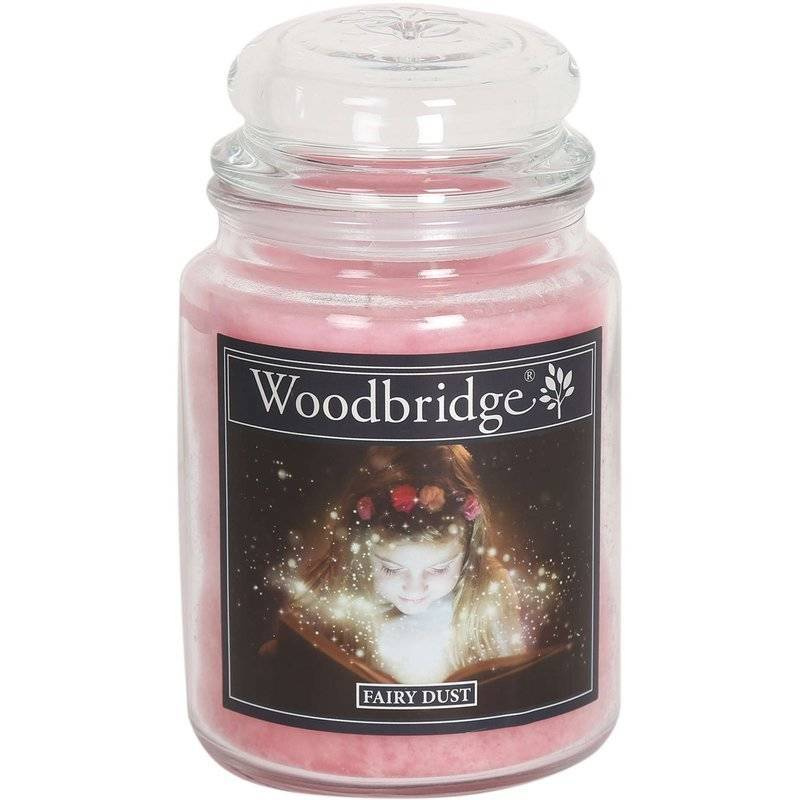 Vela perfumada en vaso hada grande Woodbridge - Fairy Dust