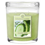 Bougie parfumée jarre ovale Colonial Candle medium 8 oz 226 g - Cucumber Fresca