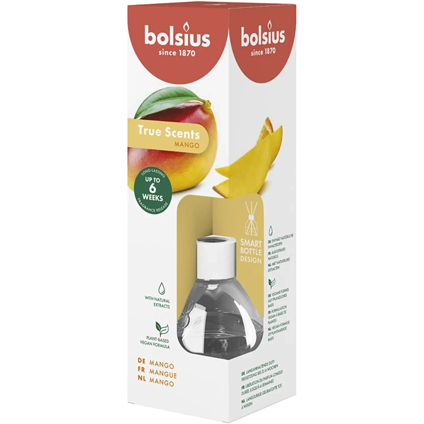 Bolsius True Scents fragrance diffuser 60 ml - Mango