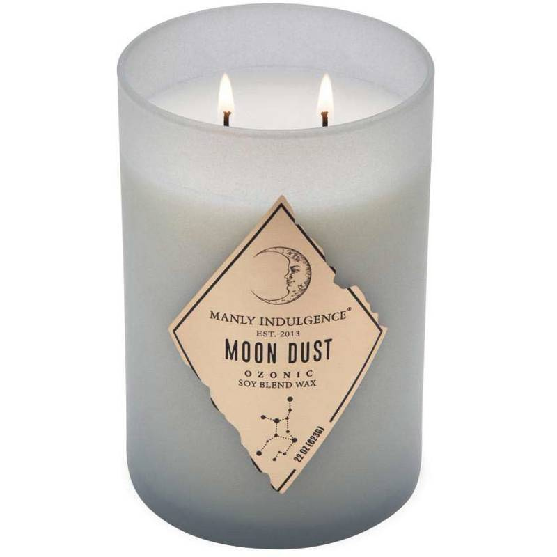 Soja geurkaars voor heren Moon Dust Colonial Candle