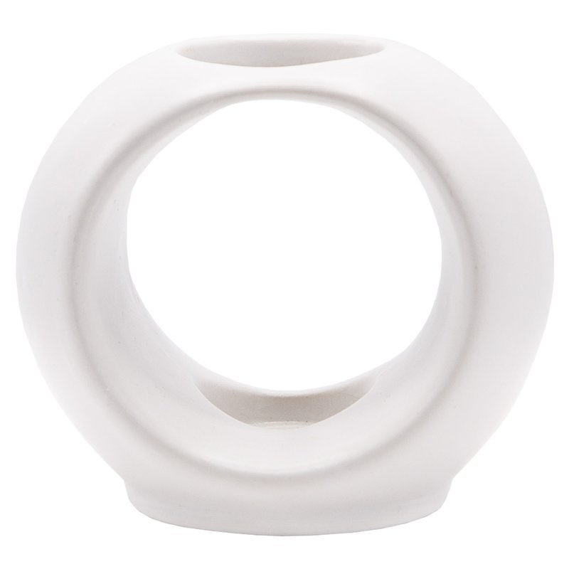 White vase for scented sticks Candle-lite