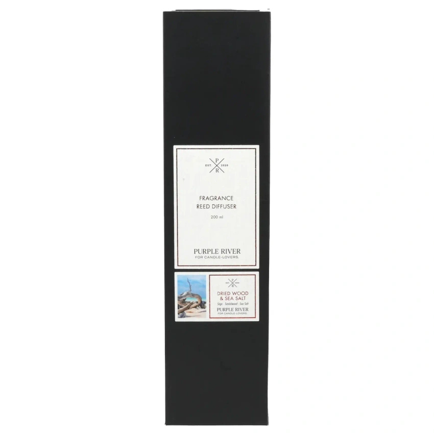 Difusor de varillas Purple River 200 ml - Dried Wood Sea Salt