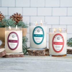 Vela perfumada de soja Apple Orchard Colonial Candle