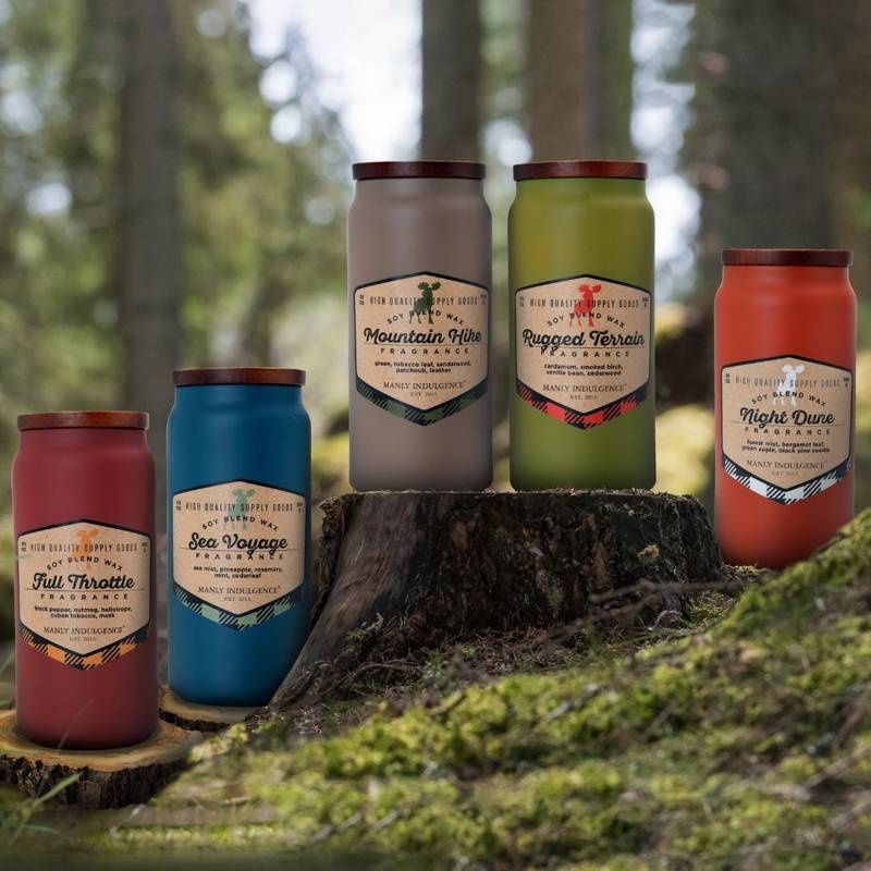 Soja geurkaars voor mannen Sea Voyage Colonial Candle