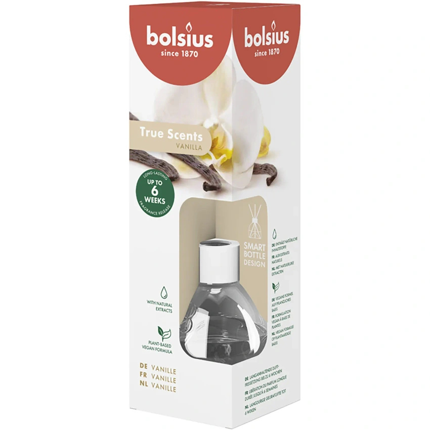 Bolsius True Scents dyfuzor zapachowy 60 ml - Vanilla