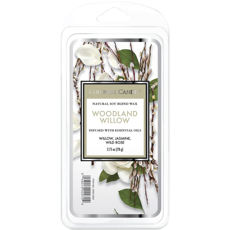 Colonial Candle Cera de Soja Perfumada 77 g - Woodland Willow