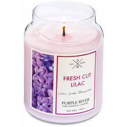 Soja geurkaars Fresh Cut Lilac Purple River 623 g