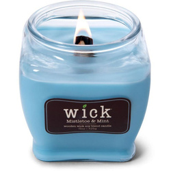Soja geurkaars houten lont Colonial Candle Wick - Mistletoe Mint