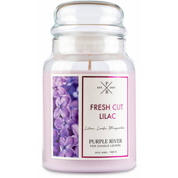 Soja geurkaars Fresh Cut Lilac Purple River 623 g