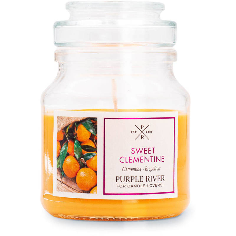 Purple River bougie parfumée de soja 113 g - Sweet Clementine