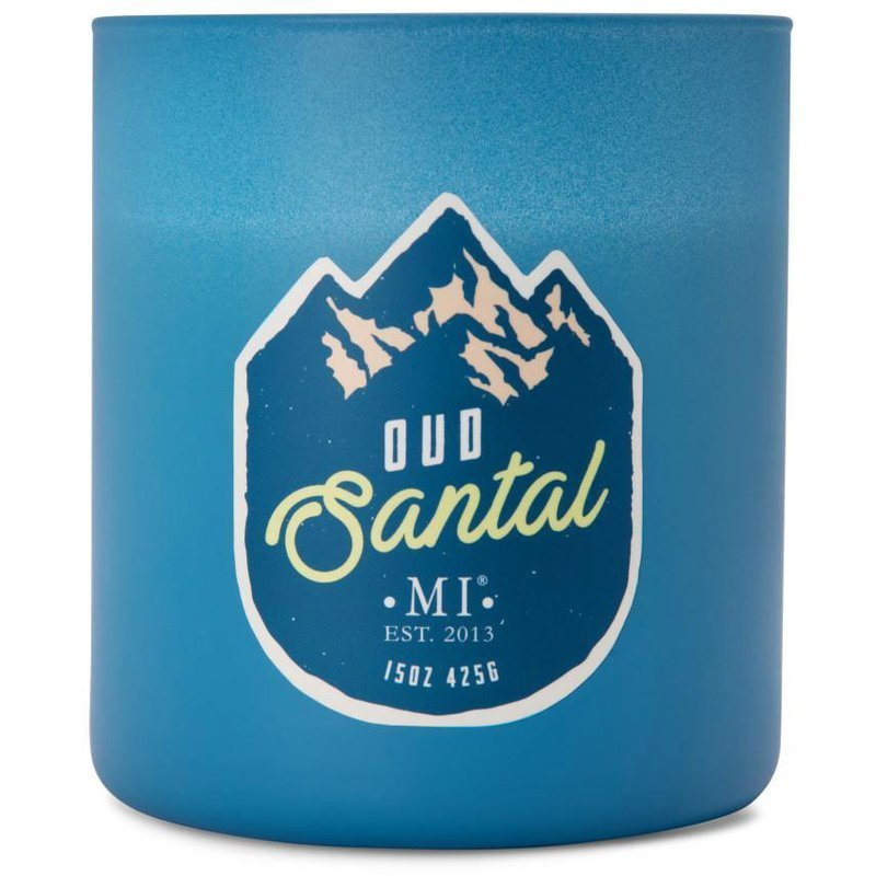Soja geurkaars voor mannen Oud Santal Colonial Candle