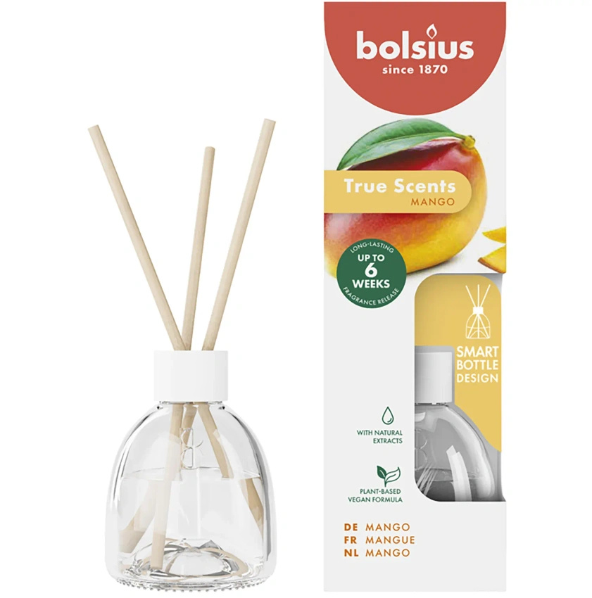 Bolsius True Scents fragrance diffuser 60 ml - Mango